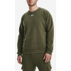 Under Armour Rival Fleece Crew 24 Marine OD Green/White XXL