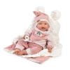 Guca 10261 Olivie – záťažové realistické bábätko s mäkkým látkovým telom – 42 cm 8437003696633