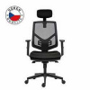 Powerton Kancelárske ergonomické kreslo Tina, Čierne