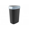 Kis Koš na odpad Dual Swing Bin L - 50L, černý