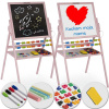 Ricokids magnetická otočná tabuľa - ružová