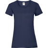 Fruit of the Loom Tričko Lady-Fit Valueweight T, krátký rukáv, dámské COT16137200301-navy S Navy
