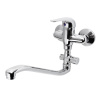 Aqualine AQUALINE 35 nástenná umývadlová/vaňová batéria, rozteč 100mm, chróm SPH 52140
