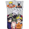 Jerry Fabrics bavlna obliečky Naruto Grey 140x200 70x90