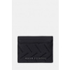 Armani Exchange puzdro na karty pánske kožené XM000169.AF27287.NOS čierna ONE SIZE