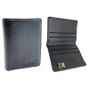 Peňaženka - Caterpillar Card Card Natural Leather Black Product Unisex (Karty s čiernou kožou peňaženka)