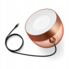 Stolová lampa Philips Hue Iris bezfarebná, čierna, viacfarebná, zlatý výkon až 8,1 W