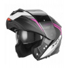Přilba N968 SHIFT, NOX (černá matná,bílá,růžová) 2026 S