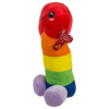 Plyšový penis dúhový - 30 cm