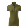 MALFINI PREMIUM COLLAR UP 257 / Dámska polokošeľa - avocado green S