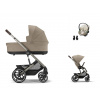 CYBEX Balios S Lux + Cot S Lux Travel Set Aton S2 i-Size almond beige 2024