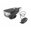Extol | Extol - LED nabíjacia baterka s klaksónom na bicykel LED/5W/1200 mAh/3,7V IPX4 | MB0019