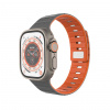 Fixed Silicone Magnetic Strap Apple Watch 44/45/46/49mm, svetlo-sivý FIXMST2-434-LGGR
