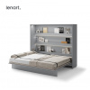 Dig-net nábytok Sklápacia posteľ Lenart BED CONCEPT BC-14 sivá | 160 x 200 cm