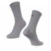 ponožky FORCE COLOUR dlouhé, šedé Velikost: L-XL/42-46