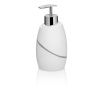 Kela Dávkovač mýdla Talus polyresin bílá 300 ml KL-20303