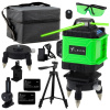 LEAN 4D laser Level 16 riadkov, 2 batérie, zelená taška