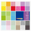 Farebné papiere s motívom 15 ks 180 g/m2