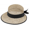 Fiebig - Headwear since 1903 Slamený klobúk - slnečný klobúk - Fiebig - morská tráva s čiernou stuhou Veľkosť: 59 cm (L)