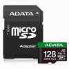 ADATA 128GB MicroSDXC UHS-I U3 V30 + adaptér (UD128GUI3V30A2SP-RA1)
