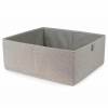 Úložný box Compactor úložný box Oxford 36 x 42 x 16,5 cm, polyester, šedo-béžový (3370910116335)