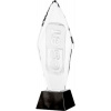 3D rytá skleněná trofej Victoria Sport