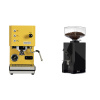 Profitec GO, yellow + Eureka Mignon Silenzio 55, BL black