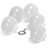 Solight sada 5x bezpečnostná zátka + kľúčik SL0540
