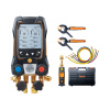 testo 557s SMART SET s hadicami - Digitálny servisný prístroj s bezdrôtovou vákuovou sondou a bezdrôtovými kliešťovými teplotnými sondami