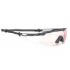 RUDY PROJECT TURBOLENCE ImpactX Charcoal Matte/2Laser Red