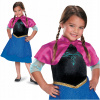 KOSTÝM KOSTÝM PRE DIEVČATKO PLES ANNA FROZEN DISNEY 110-122