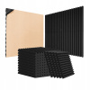VEVOR Pianka Akustyczna 48Szt 30x30x2,5CM Wbudowany Mocny Klej Jest Lekki