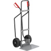 Rudla na vrecia s lyžinami, čierna ,lopata š x h 450 x 350 mm, pozinkovaná EUROKRAFTpro