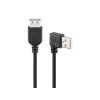 Kábel GOOBAY 95702 USB/USB 0,3m Black