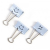 Klipy na dokumenty Rapesco Emoji 32mm modré