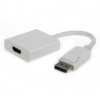 Kábel CABLEXPERT red. Displayport na HDMI, MF, biela A-DPM-HDMIF-002-W
