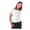 Jožánek Crop top tričko Edita, biele M/L