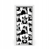 Nálepka na stenu Happy Dogs 85x205 (Nálepka na stenu Happy Dogs 85x205)