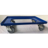 Vozík na prepravky 400x600mm koliesko 4x otočné