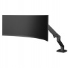 ERGOTRON ERGOTRON HX Desk Monitor Arm with VHD Pivot, stolní rameno pro hluboce zakřivené monitory (1000R), černá