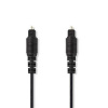 Nedis Nedis CAGB25000BK30 - Optický Audiokabel | TosLink Zástrčka - TosLink Zástrčka | 3 m | Černá barva