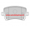 VW JETTA 8/2005-9/2010 zadné platničky Sada / SRL /