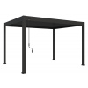 ArtRoja Bioklimatická hliníková pergola INTRO NEO voľne stojaca | antracit 3 x 4 m