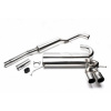 TATechnix Nerezový výfuk 2x76mm Audi A3 4x4/Quattro (8L1)