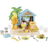 Smoby Beach Bar Hracia súprava s pokladňou 38 ks - béžová-žltá Smoby