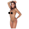 Cottelli - otvorený body s kamienkami čierny