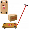 vidaXL PŘEPRAVNÍ PLOŠINA S OJÍ DO 200 KG, 57,5x30,0 cm