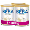 3x BEBA COMFORT HM-O 2 Mlieko následné, 800 g