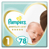 PAMPERS Premium Care Plienky jednorazové 1 (2-5 kg) 78 ks
