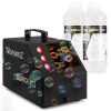 BeamZ B300LED bublifuk set s 2 litrami tekutiny a diaľkovým ovládaním - 3 RGB LED - čierny